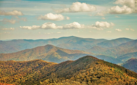 The fantastic view from Brasstown Bald mountain ( the highest mo